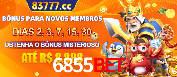 Anúncio dos benefícios para Membro VIP Sênior na plataforma 6855bet, incluindo bônus promocionais, semanais e mensais, ilustrado com o personagem Fortune Tiger.